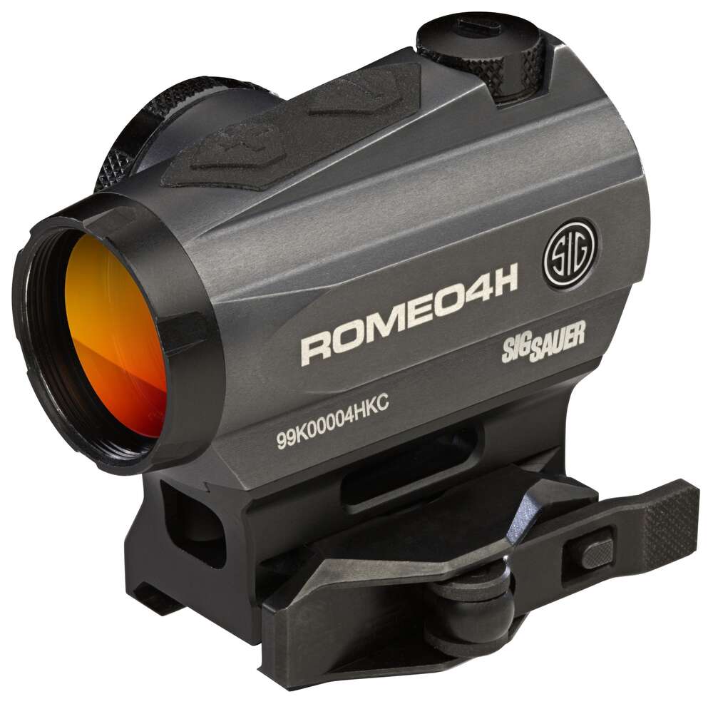 Sights Lasers Sig Sauer Ready Series ROMEO4H RED DOT SIGHT BALLISTIC CIRCLE DOT QR MOUNT JULIET4 4X MAGNIFIER BL • Model: Ready Series